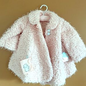 Bunnies By The Bay jacket with matching hat. NWT